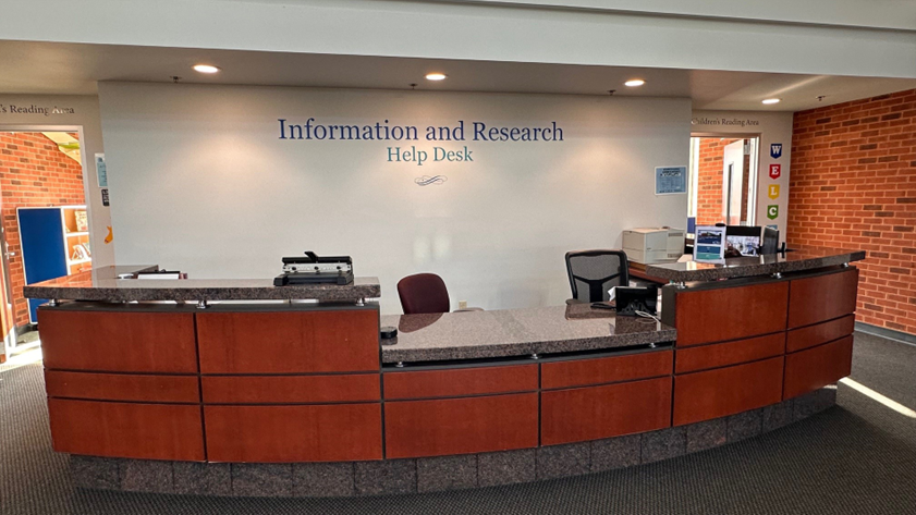 Library Reference Desk - Information and Research Help Desk